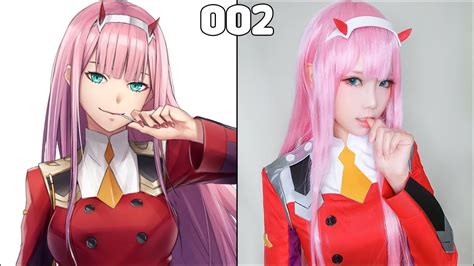 Darling In The Franxx Characters In Real Life - YouTube