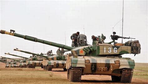 Asian Defence News: Chinese PLA 96A main battle tanks