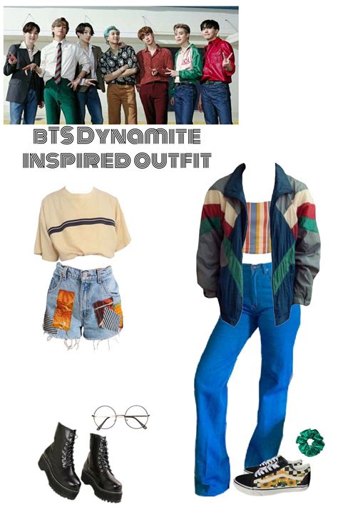 BTS Dynamite inspired outfit | Roupas kpop, Bts roupas, Roupas