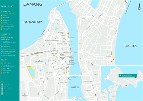 Da Nang tourist map - Ontheworldmap.com