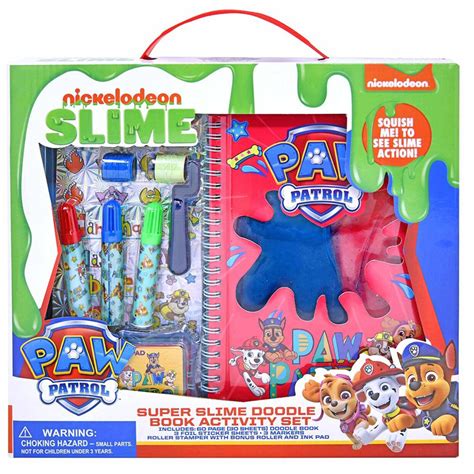 Bundles Paw Patrol Nickelodeon 8 Pc Slime Activity Set Journal ...