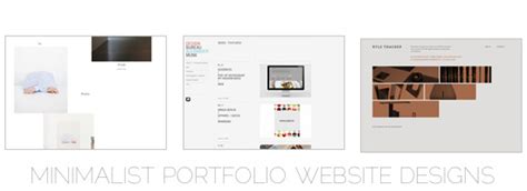 30 Minimalist Portfolio Website Designs for Inspiration - WebFX