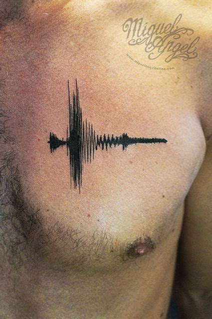 Sound wave tattoo | Music tattoos, Sound wave tattoo, Waves tattoo