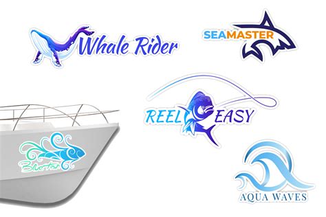 Boat Name Decals Custom- Fast & Free Shipping - Vinyl Status