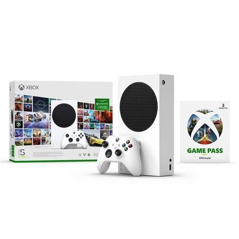 Xbox Series S Starter Bundle Includes 3 Months Ultimate Game Pass ...