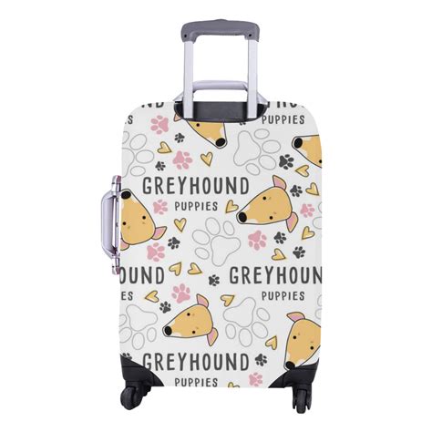 Greyhound Luggage Cover Medium Size 22-25 inch – uscoolprint