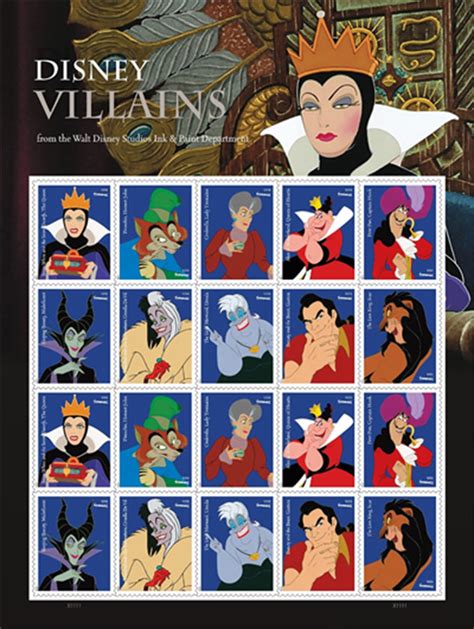 Disney Villains Honored With USPS Forever Stamps | E! News