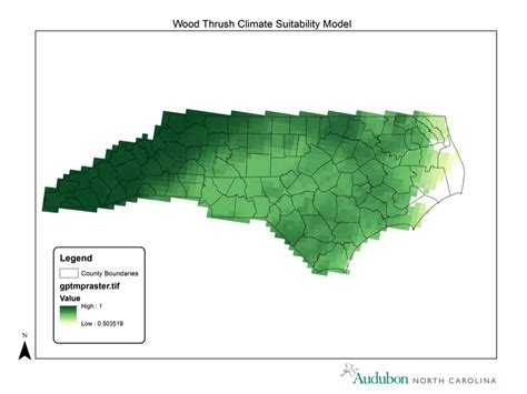 Mapping Wood Thrush Habitat for Conservation | Audubon North Carolina