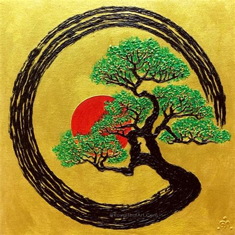 Chinese Tree Painting - Asian Art For Sale | Royal Thai Art