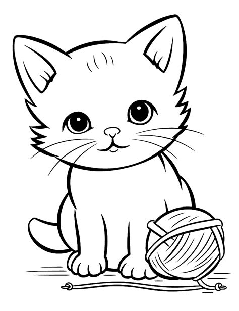 75 Cat Coloring Pages: Fun Printable Sheets