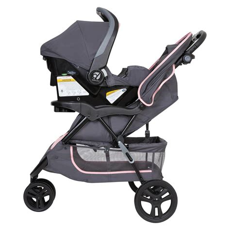 Baby Girl Combo Stroller with Car Seat Playard