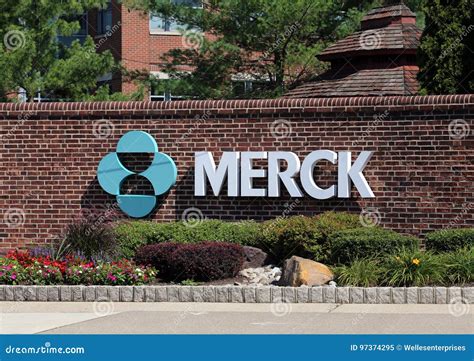 Merck Pharmaceutical Plant editorial image. Image of jersey - 97374295