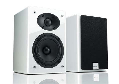 PIONEER 50W Wireless Bluetooth Bookshelf Speaker System (White) « Audio ...