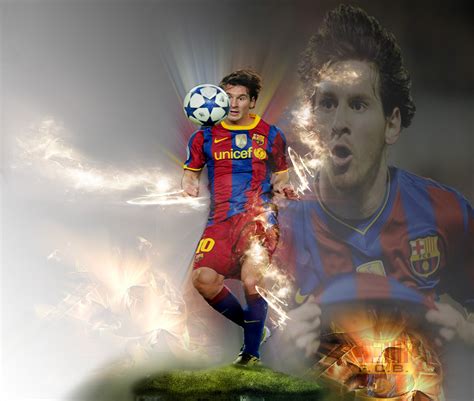 Lionel Messi FC Barcelona Wallpaper - Lionel Andres Messi Fan Art ...