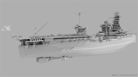 ArtStation - Battleship ISE | Game Assets