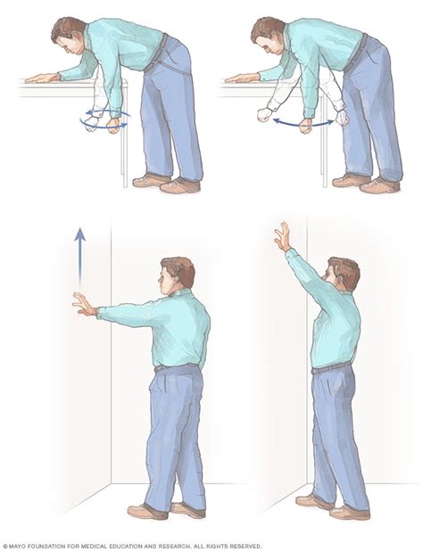 Shoulder exercises - Mayo Clinic