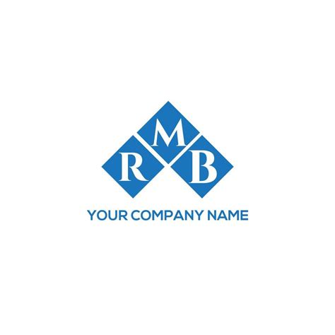 RMB letter logo design on WHITE background. RMB creative initials letter logo concept. RMB ...