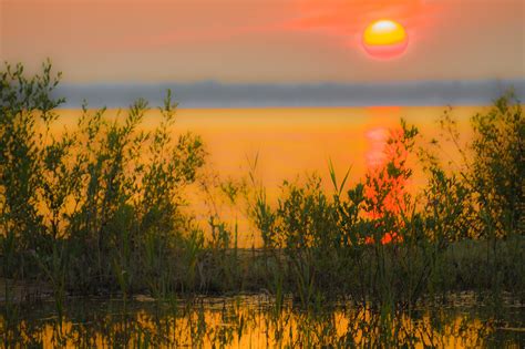 Sunset on Lake Michigan on Behance