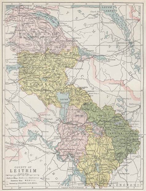 Map of County Leitrim