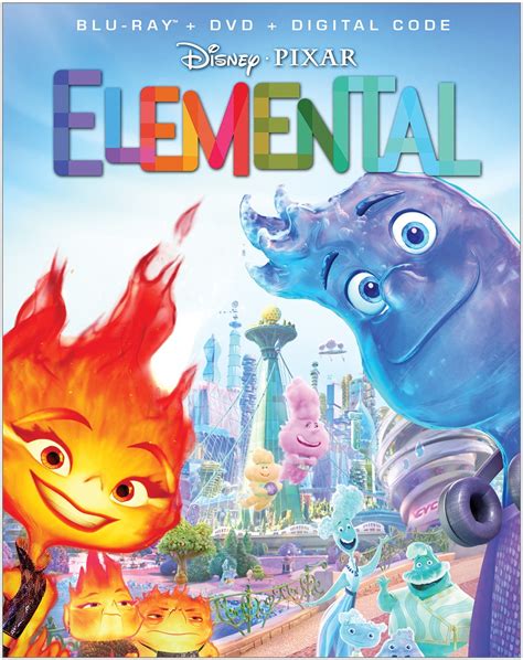 Disney Pixar's Elemental: Blu-ray Movie, DVD, and Digital Code Edition - Walmart.com