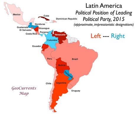 Latin America Political Map - Map Of The United States