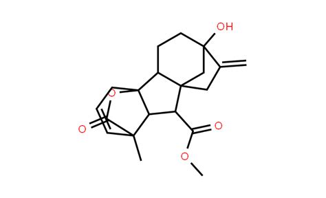 Chemical structure and physical properties of Gibberellic Acid ...