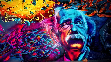 🔥 [30+] Einstein Graffiti Wallpapers | WallpaperSafari