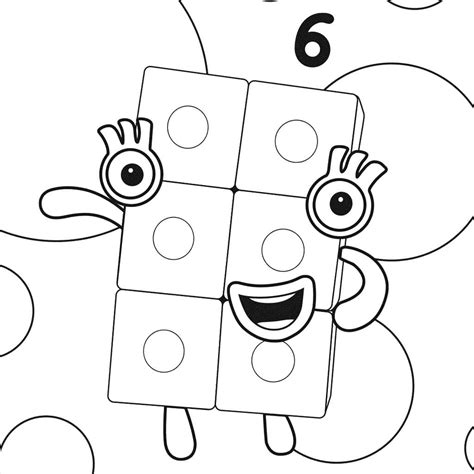 Numberblocks Coloring Pages Printable for Free Download