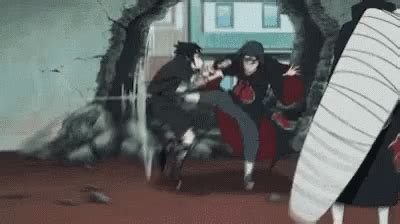 Naruto Sasuke Vs Itachi GIF