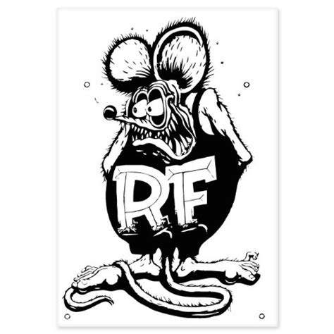 Amazon.com: Rat Fink car bumper sticker window decal 5" x 3"