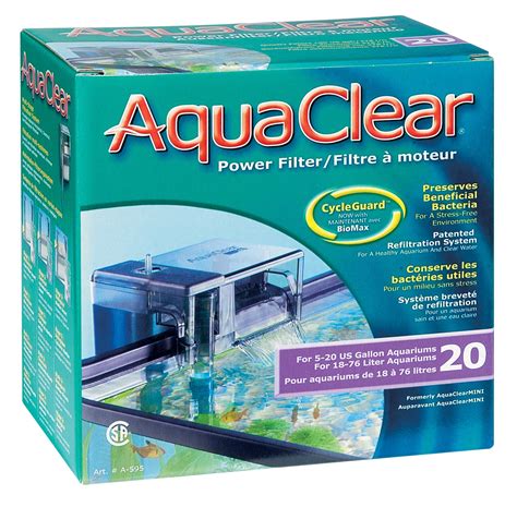 AquaClear Fish Tank Filter - 5 to 20 Gallon - 110v - Walmart.com ...