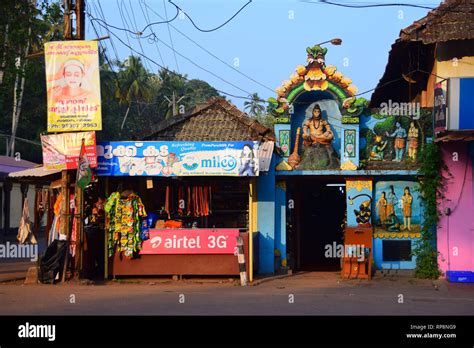 Janardanaswamy Temple, Varkala Temple, Varkala, Kerala, India Stock Photo - Alamy