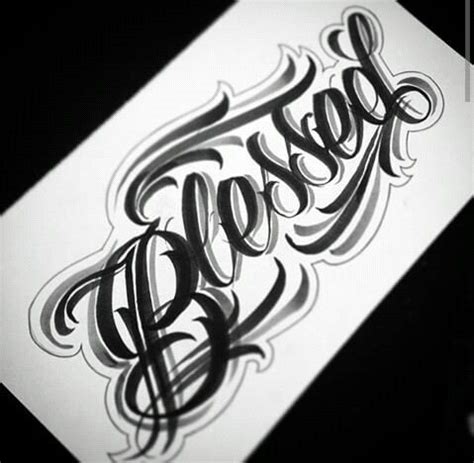 Blessed Tattoo Designs