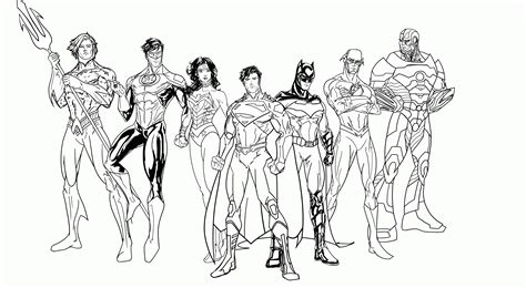 coloring sheet of superheroes - Clip Art Library