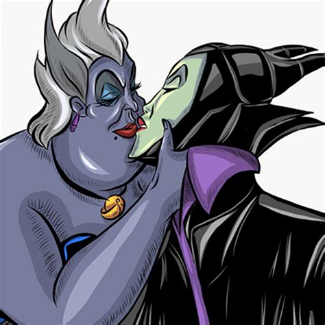 Ursula and Maleficent - A4 ORIGINAL drawing - campestre.al.gov.br