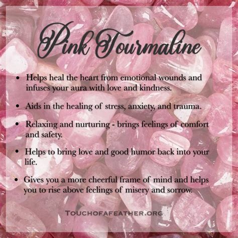 Pink Tourmaline Crystal Meaning | Pink tourmaline crystal, Crystals ...