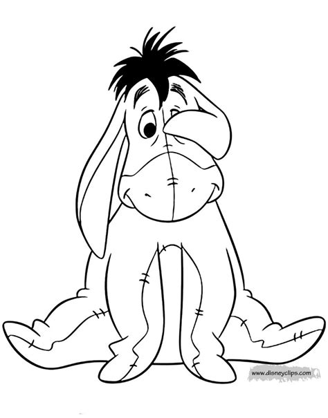 Eeyore coloring pages – Artofit