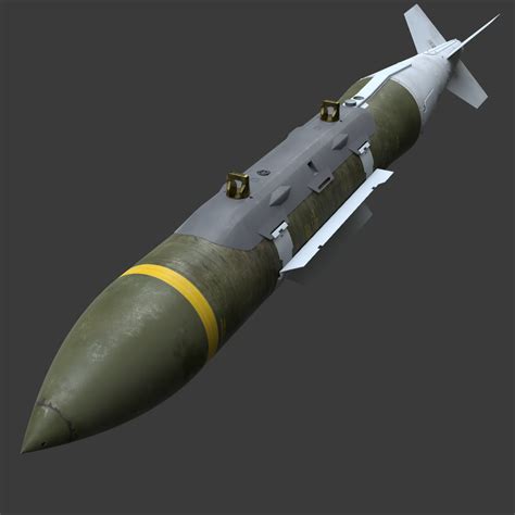 3d gbu-31 v jdam bomb model