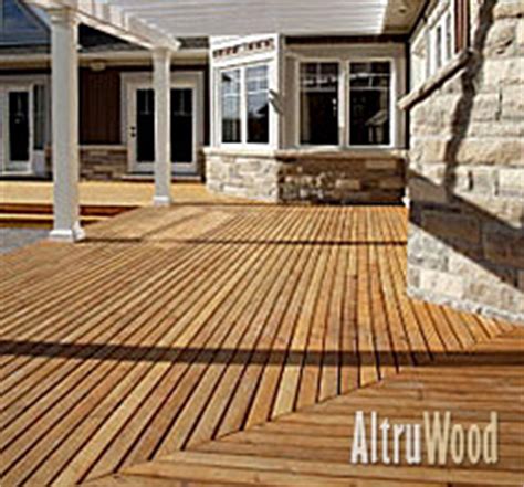 Western Red Cedar Decking | AltruWood