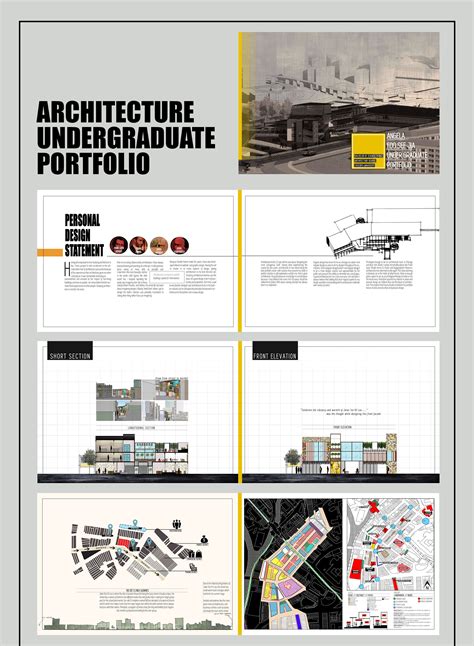 Architecture Student Portfolio Template - prntbl ...