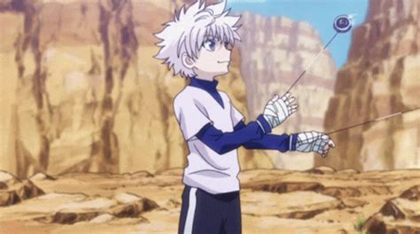 Killua Yoyo GIF - Killua Yoyo Hxh - Discover & Share GIFs