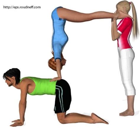 Three Person Yoga Poses For Kids