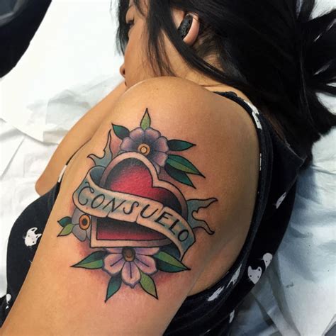 Heart Name Tattoo - Best Tattoo Ideas Gallery