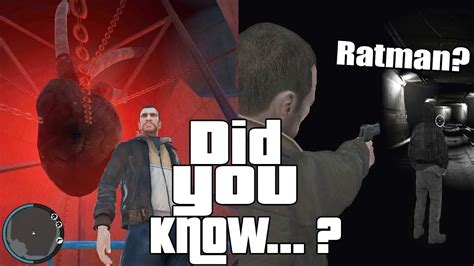 GTA 4 Easter Eggs and Secrets - YouTube