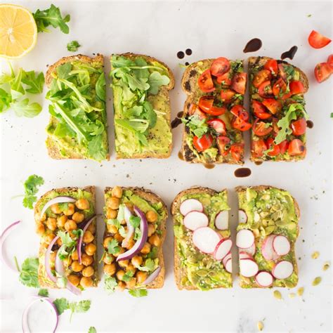 Vegan Avocado Toast - 4 Ways! + VIDEO - Mindful Avocado