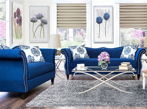 20+ Blue Living Room Couch – HomeDecorish