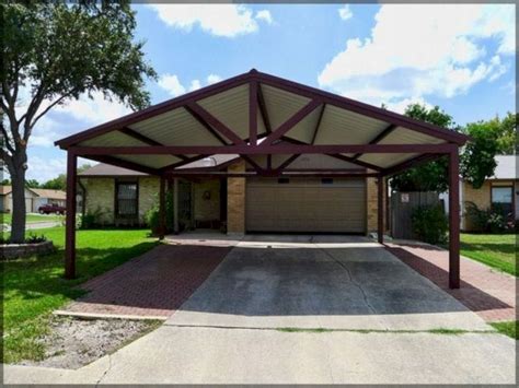 Beautiful Metal Roof Carport Kit Portable With Sides