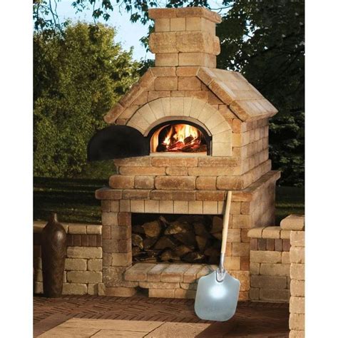 Chicago Brick Oven 38" x 28" CBO-750 Built-in Wood Fired Residential Outdoor Pizza Oven DIY Kit ...