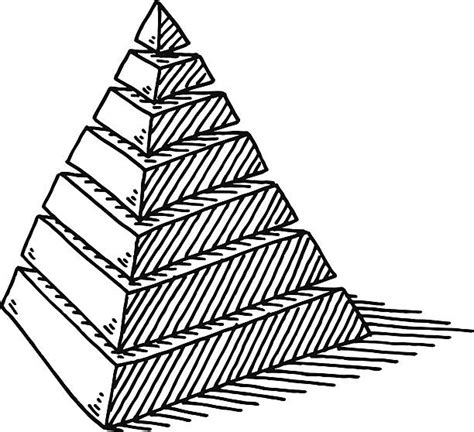 Pyramid Shape Drawing