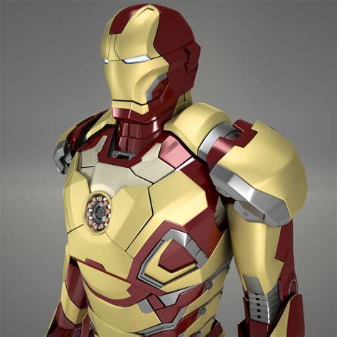 3D model Ironman Mark 42 | CGTrader